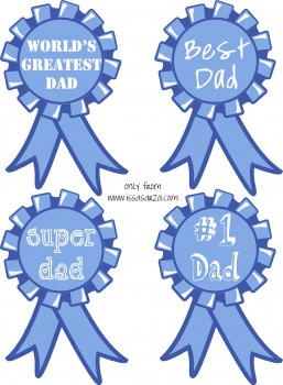 fathers day rosettes 1