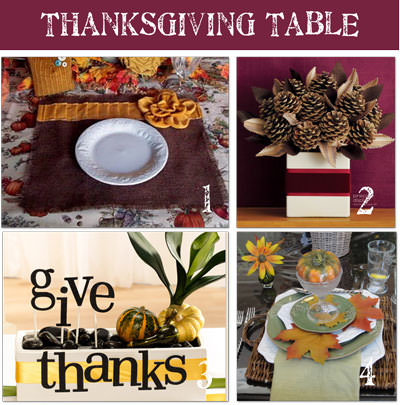 24 Thanksgiving Day Table Settings – Tip Junkie