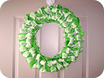 How to make Ribbon Wreath