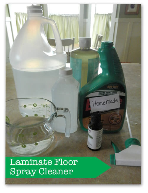Laminate Floor Spray Homemade Cleaning Recipe 