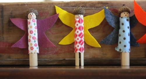 How to Make Clothespin Dolls and fairies 
