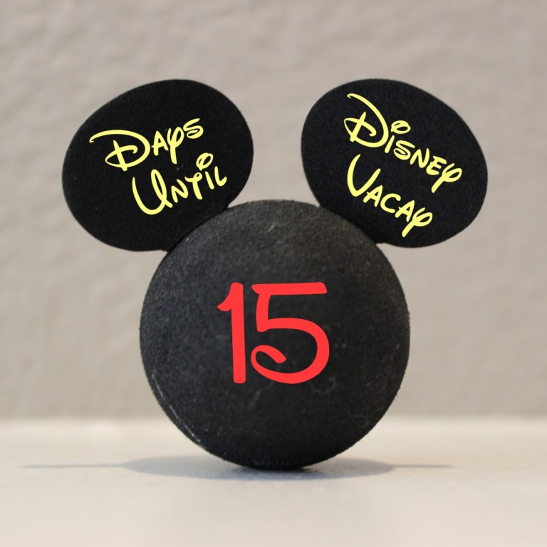 Disney Vacation Countdown Tutorials square