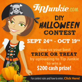 Tip Junkie's DIY Halloween Contest ~ Win a $100!