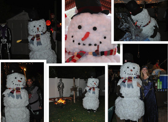 Snowman Collage