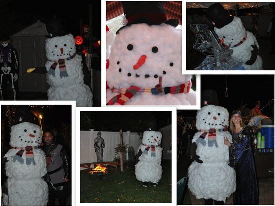 Snowman Collage