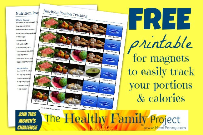 free printable nutrition diet calorie tracker