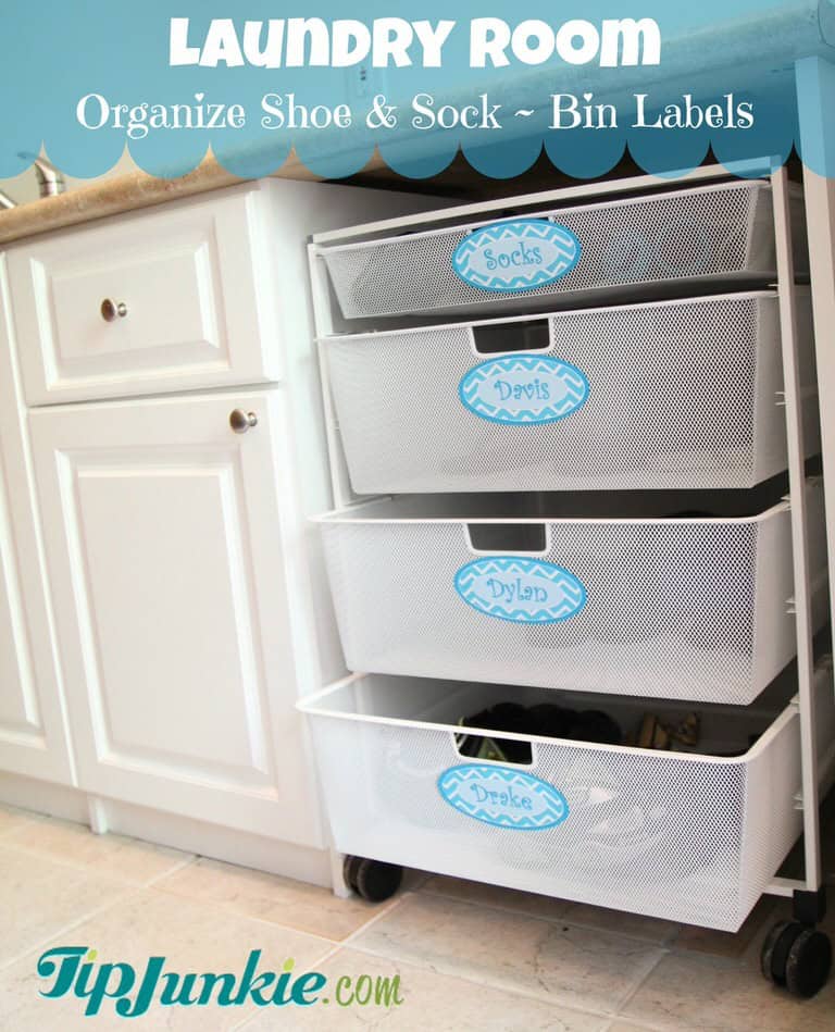 My Laundry System {organize} – Tip Junkie