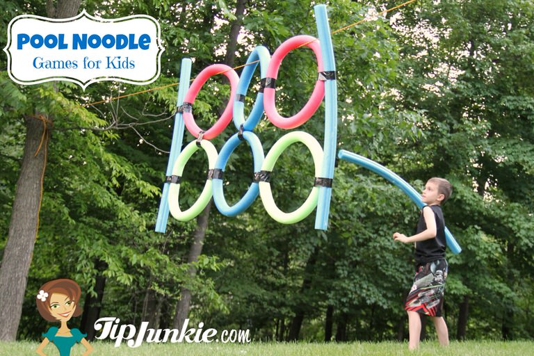 How to Make a Course Hoop Jump with Pool Noodles Tip Junkie