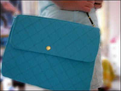 Quilted Clutch Bag