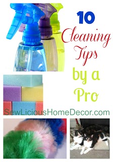 10 cleaning tips by a pro