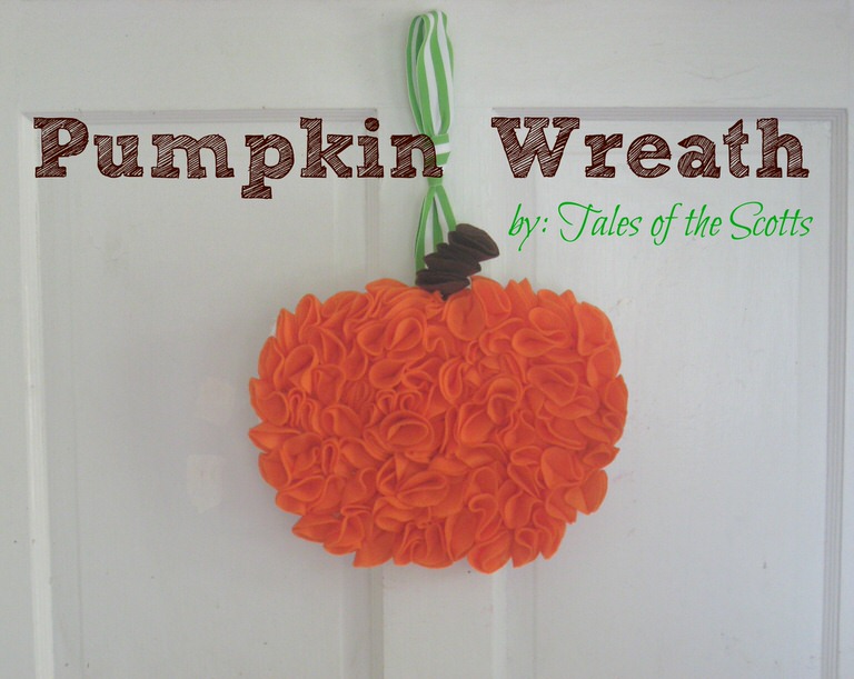 Pumpkin Wreath 4