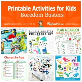 16 Printable Activities for Kids [Boredom Busters] – Tip Junkie