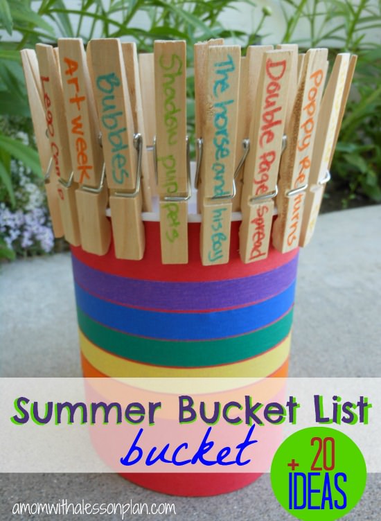 Summer Bucket List Bucket {Kid’s Activities} – Tip Junkie