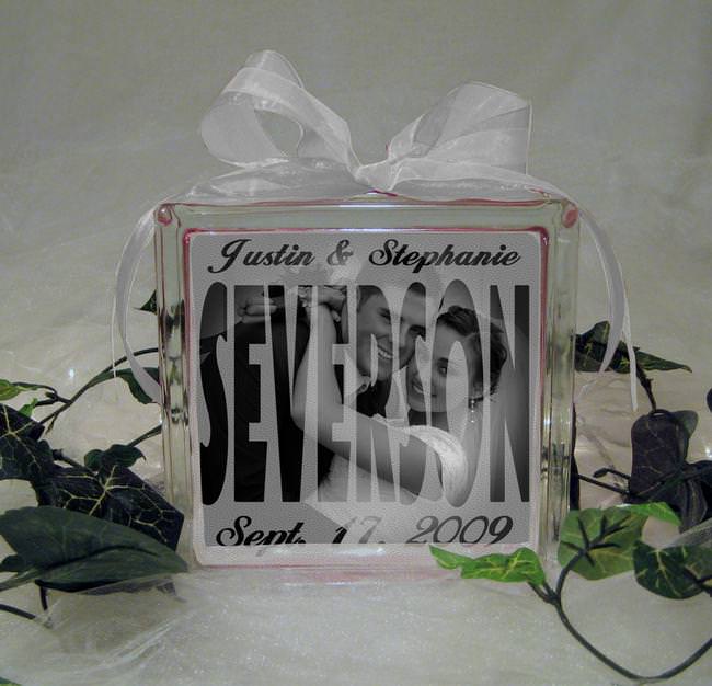 DIY Wedding Glass Block Decoration Tip Junkie