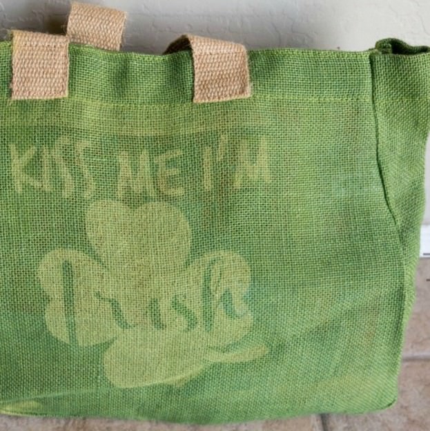 Irish Burlap Bag DIY – Tip Junkie