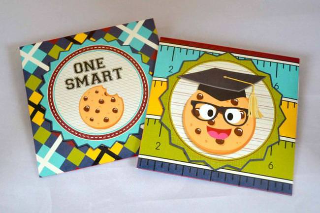 One Smart Cookie Graduation Printable Envelope