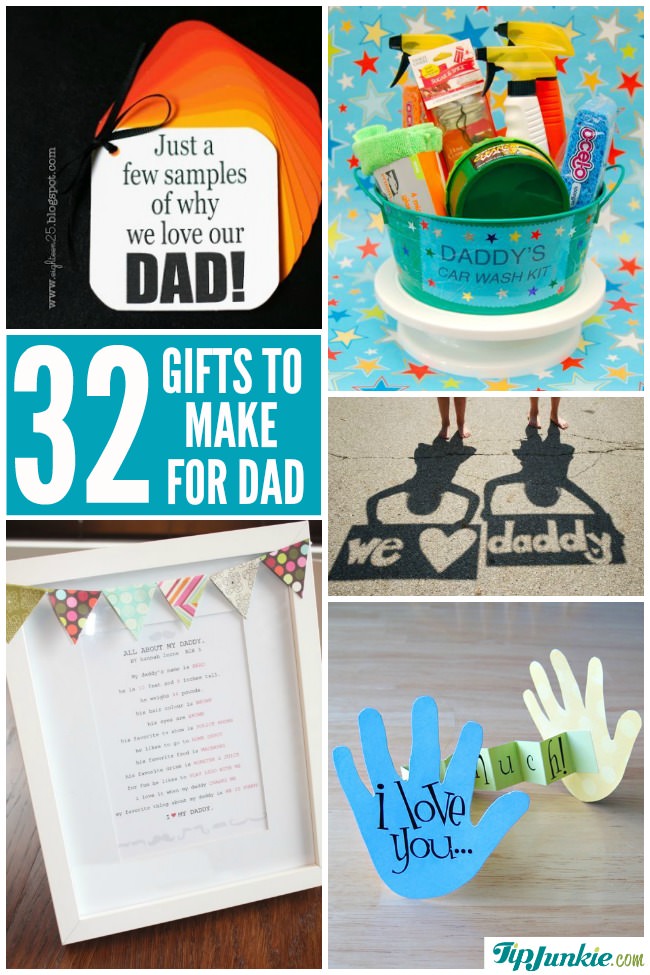 cool homemade gifts for dad