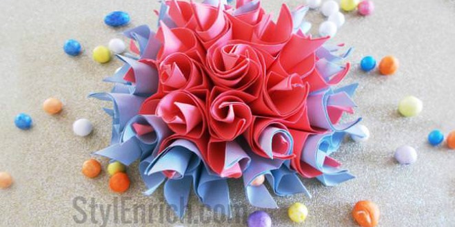 DIY Paper Crafts: How to Make Easy Origami Paper Flowers