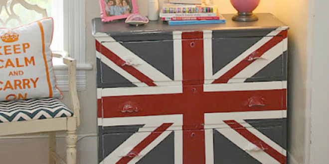 The Union Jack Dresser Make Over