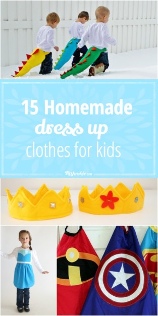 15 Homemade Dress Up Clothes for Kids – Tip Junkie
