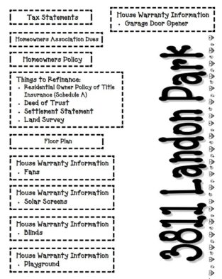 Property Management File Labels Folder Labels for Property Binder – Tip Junkie