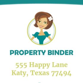Property Binder Free Printable Organizer by Tip Junkie