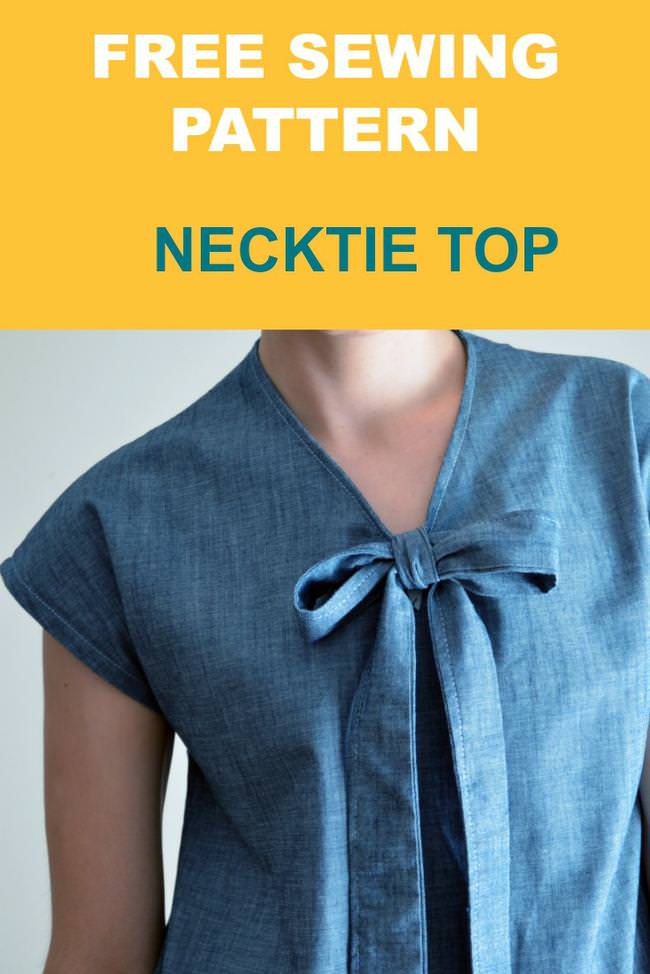 Necktie top pattern – Tip Junkie