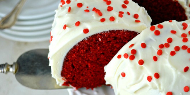 red velvet bundt cake