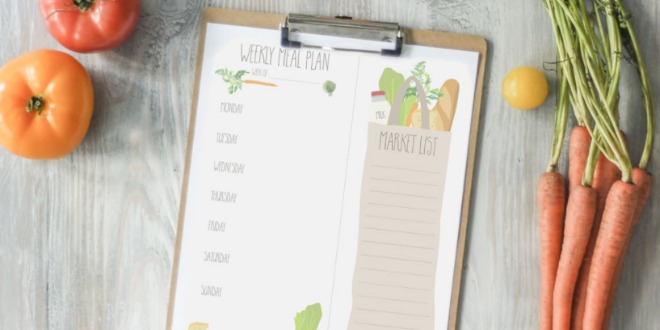 weekly meal plans