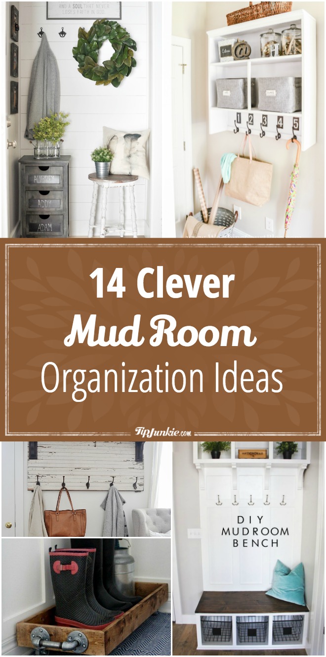 14 Clever Mud Room Organization Ideas