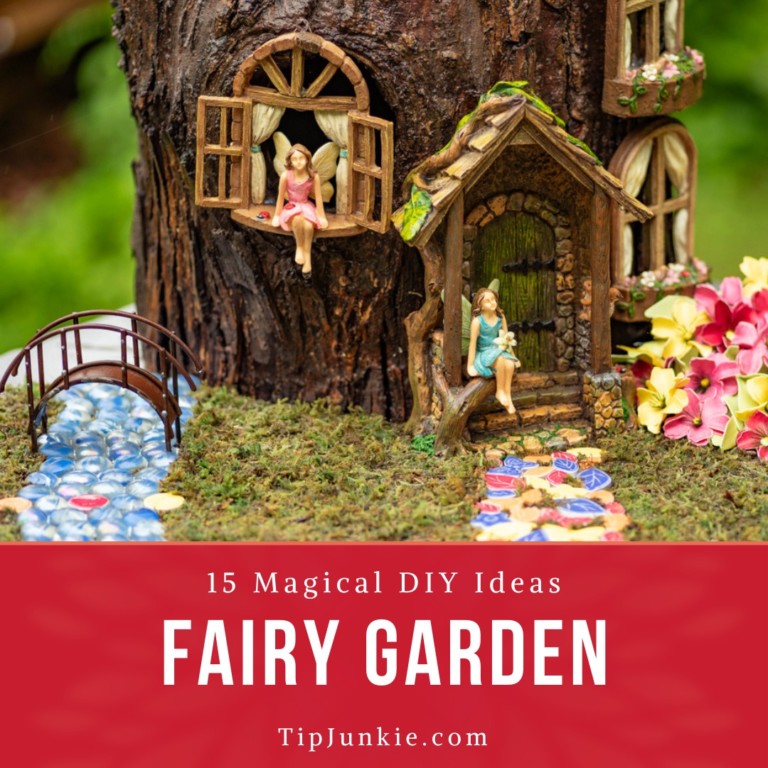 15 Magical Fairy Garden Ideas to DIY_TipJunkie