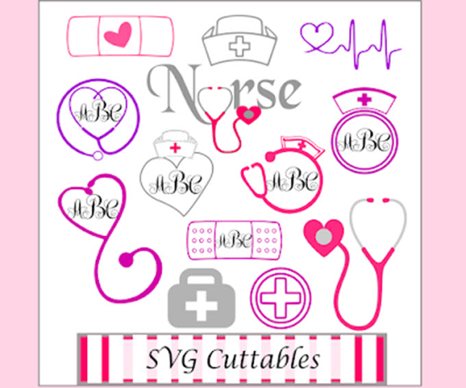 Free Nurse SVG Files