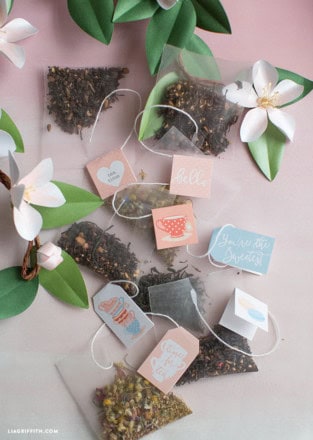 17 Free Pretty Tea Bags to Print – Tip Junkie