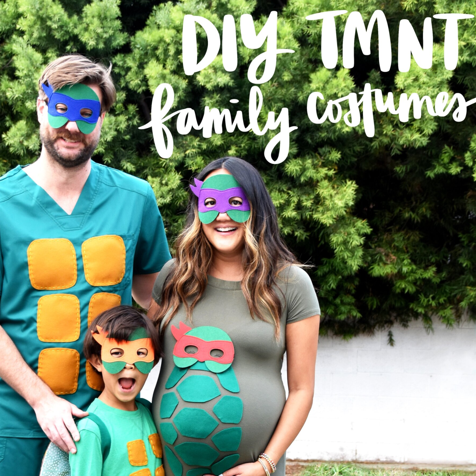 DIY Halloween Costumes: Teenage Mutant Ninja Turtles