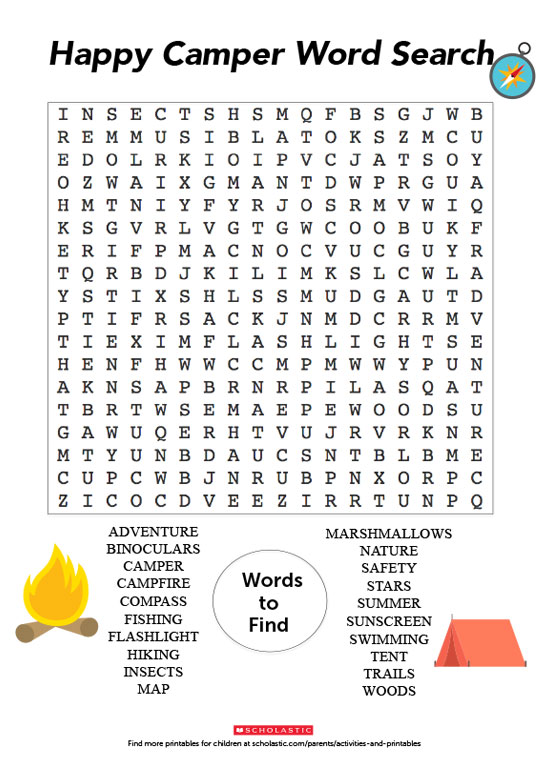 12 Printable Word Search Worksheets Tip Junkie
