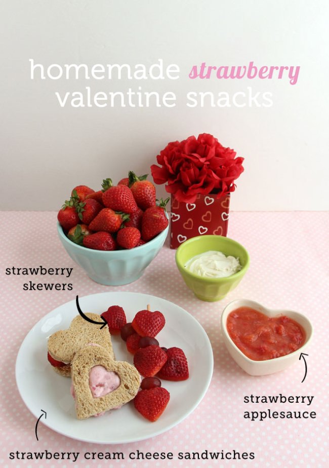 Healthy Valentine's Day Snack 