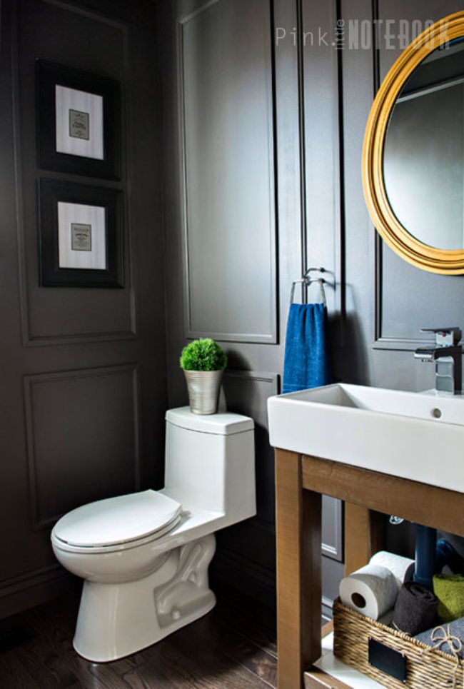 Powder Room Makeover Reveal