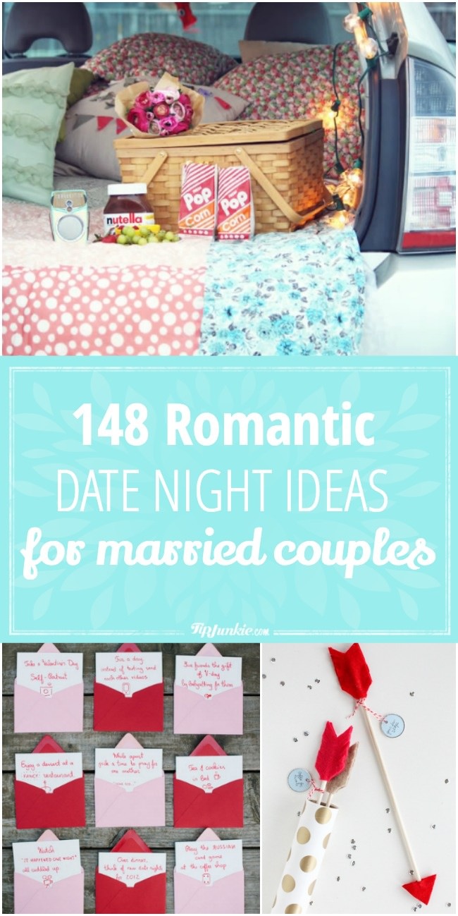 148 Romantic Date Night Ideas for Married Couples – Tip Junkie