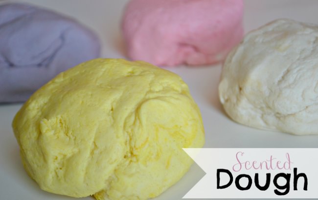 scented dough