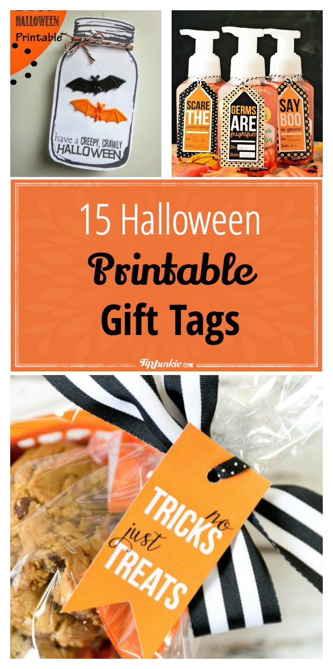 Free Printable Halloween Gift Tags