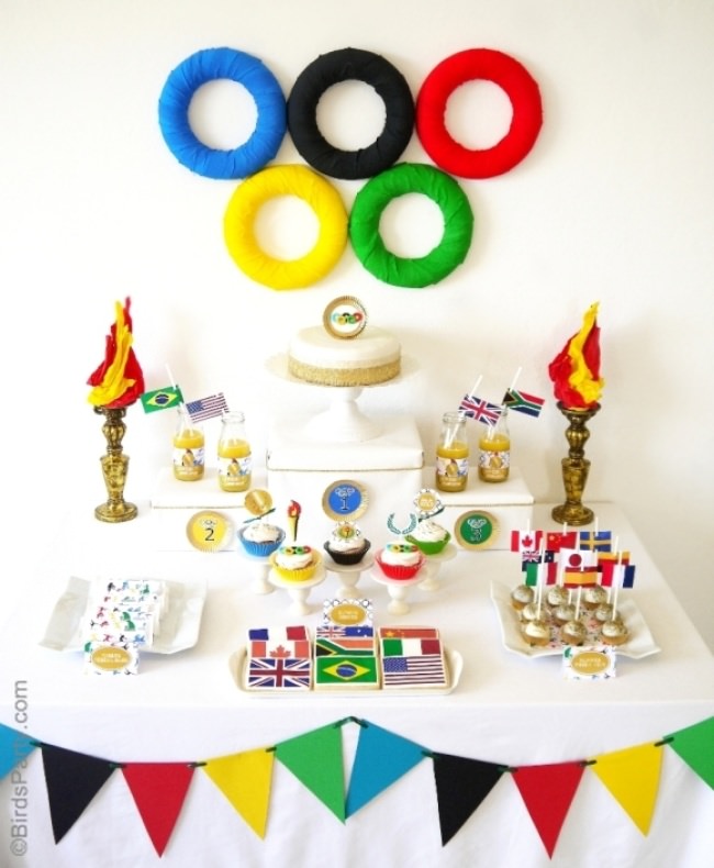 "Go for the Gold" Olympic Inspired Party