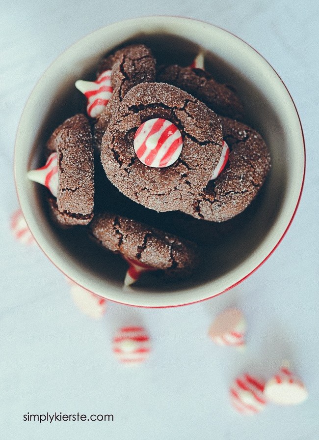 Chocolate Peppermint Blossoms