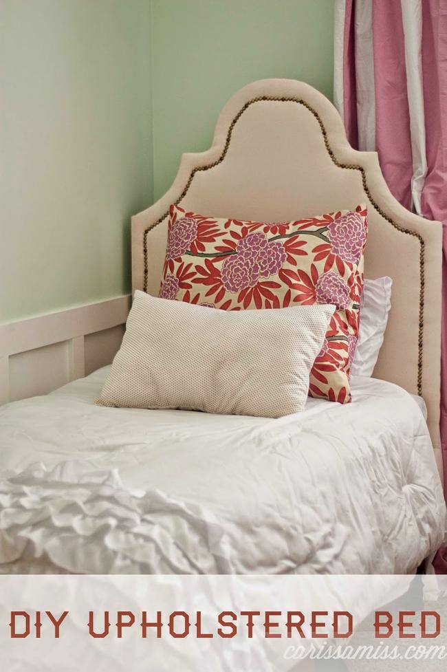 DIY Upholstered Bed