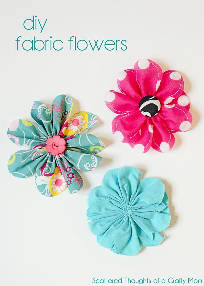 How to Make a Fabric Flower