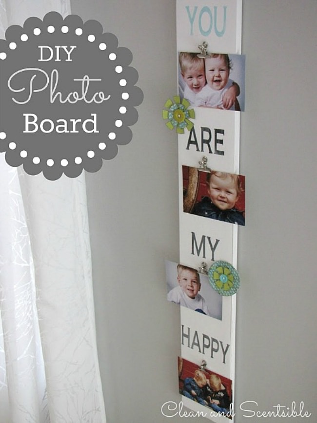 DIY Photo Board