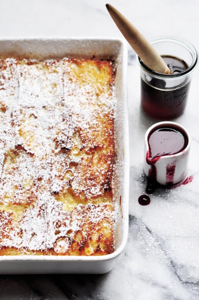 Baked Baguette French Toast 