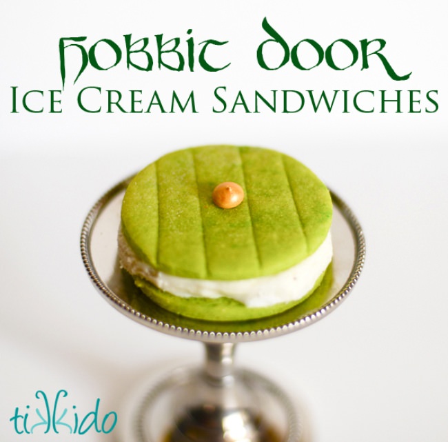 How to Make a Hobbit Door Ice Cream Sandwich