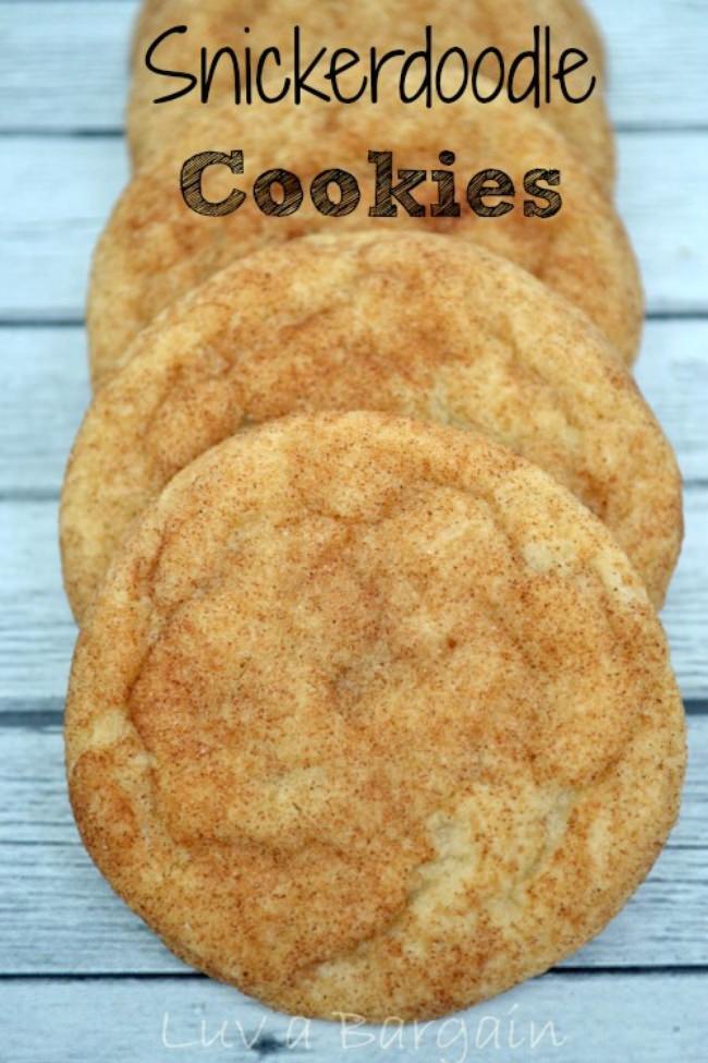 Snickerdoodle Cookies