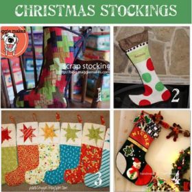 12 Free Patterns To Sew A Christmas Stocking