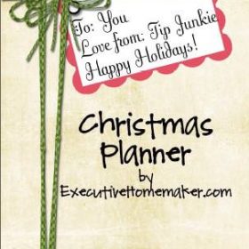 Christmas Planner {printable worksheets}